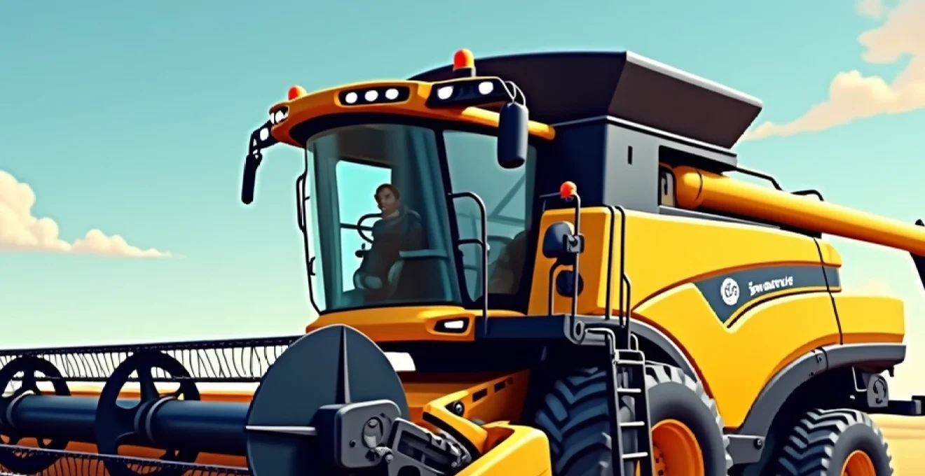 combine harvesters