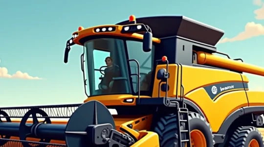 combine harvesters