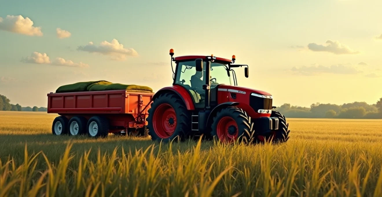 modern tractors