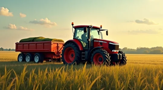 modern tractors